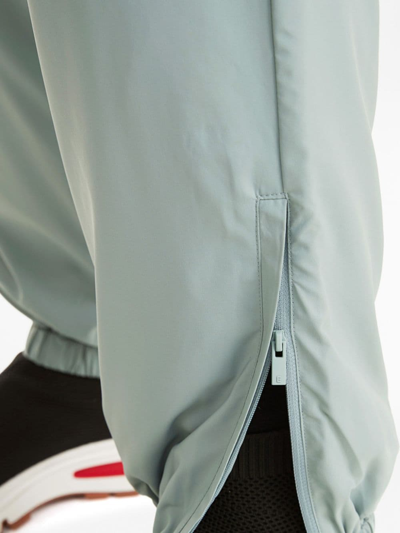 Essentials Ankle-zips Drawstring Track Pants In Green