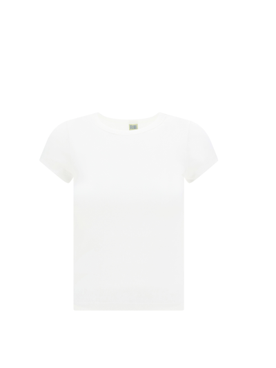 Shop Flore Flore Car Baby T-shirt In White
