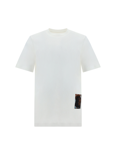 Shop Oamc Ascent T-shirt In Off White