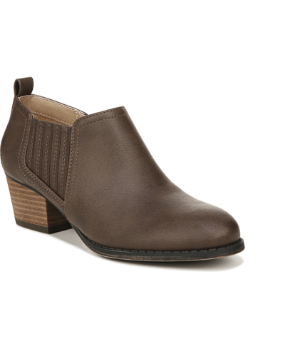 Shop Lifestride Babe Shooties In Brown Faux Suede