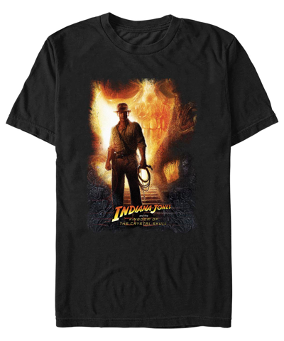 Shop Fifth Sun Men's Poster Burnt Edge Short Sleeve T-shirt In Black