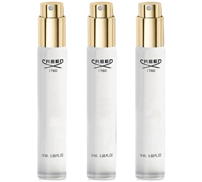 Creed Green Irish Tweed Fragrance Atomizer Refill Trio