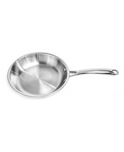 Shop Berghoff Professional 18/10 Stainless Steel Tri-ply 8" Fry Pan In Silver