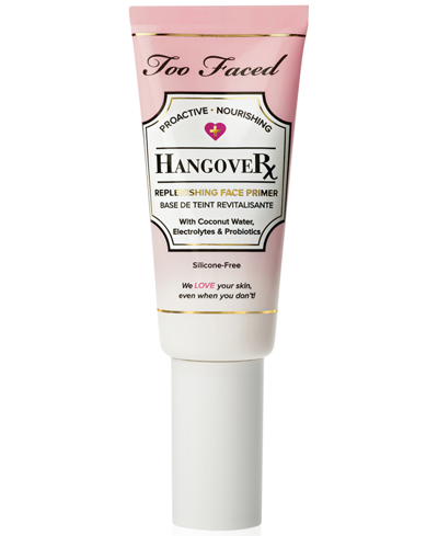 Shop Too Faced Hangover Hydrating & Replenishing Skin-loving Face Primer, 1.35 Oz. In Hangover Face Primer