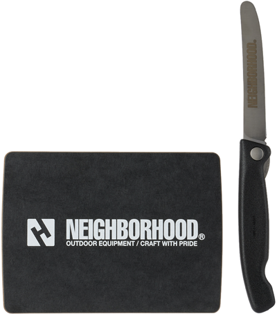 Shop Neighborhood Black Victorinox Edition Knife & Cutting Board Set