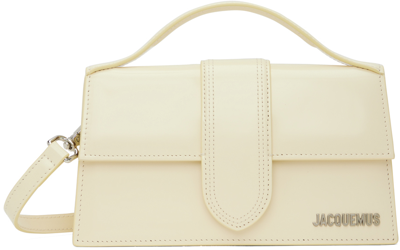 Jacquemus Off-white Le Chouchou 'le Grand Bambino' Bag In 110 Off-white