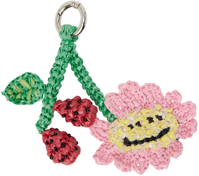 Shop Collina Strada Multicolor Fasciation Flower Keychain