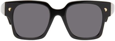 Shop Nanushka Black Shae Sunglasses