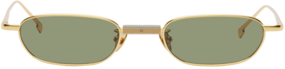 Shop Projekt Produkt Gold Rejina Pyo Edition Ge-cc4 Sunglasses In Cgld Gold