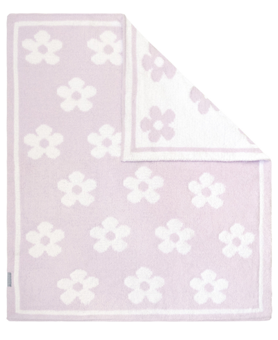 Shop Living Textiles Baby Girls Chenille Baby Blanket In Purple