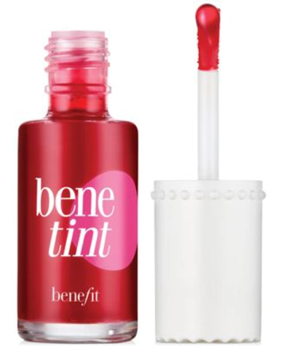 Shop Benefit Cosmetics Liquid Lip Blush Cheek Tint In Benetint - Rose-tinted