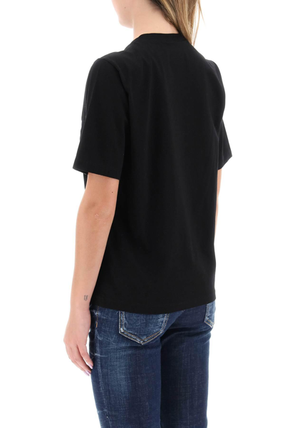 Shop Dsquared2 Icon Forever Easy Tee In Black