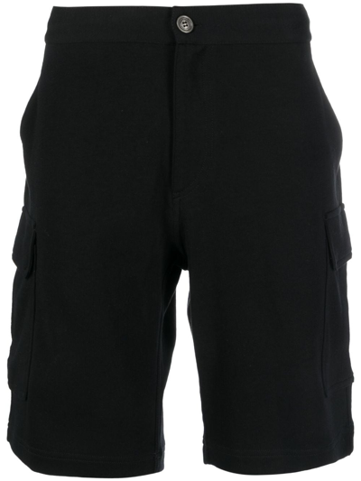 Shop Brunello Cucinelli Cargo-pockets Bermuda Shorts In Black