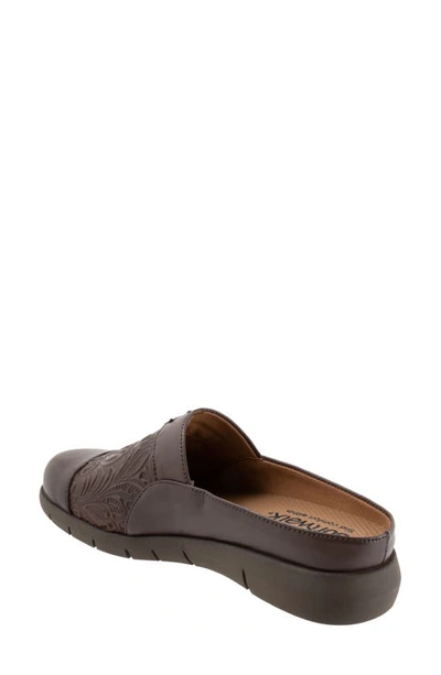 Softwalk San Marcos Tooling Mule In Brown