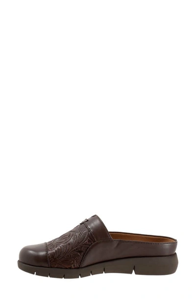 Softwalk San Marcos Tooling Mule In Brown