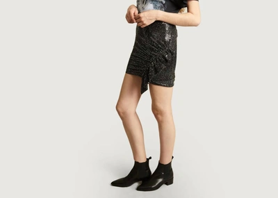 Shop Iro Saria Skirt In Black