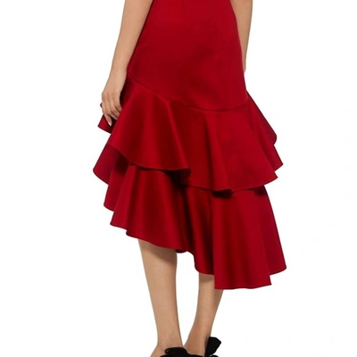 Shop Alexis Kristyn Skirt In Red