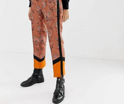 Scotch & Soda Tailored Jogger Pant In Multi