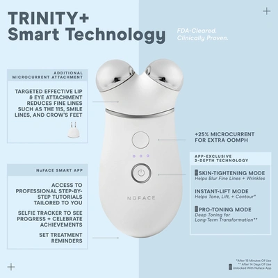 Nuface Trinity+ Effective Lip & Eye Attachment - One Size In Default Title