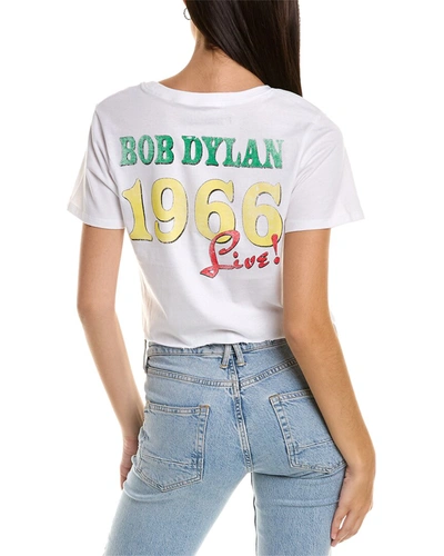 Shop Prince Peter Bob Dylan Crop Top In White