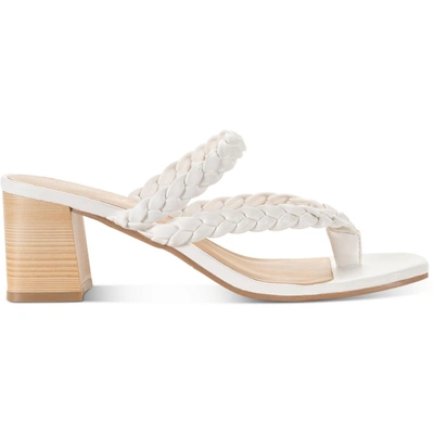 Shop Sun + Stone Winnie Womens Braided Slip On Slide Sandals In Multi