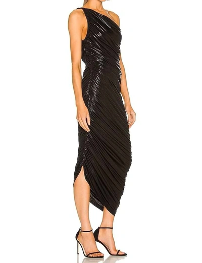 Shop Norma Kamali Diana Gown In Black