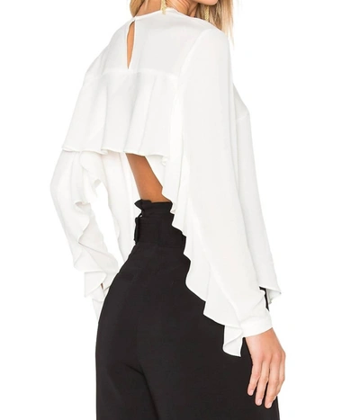 Shop A.l.c Sally Top In Eggshell In White