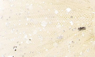 Baby Bling Tulle Fab Bow Headband In Ivory Princess Tulle