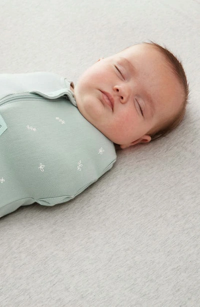 Shop Ergopouch 0.2 Tog Organic Cotton Cocoon Swaddle Sack In Sage