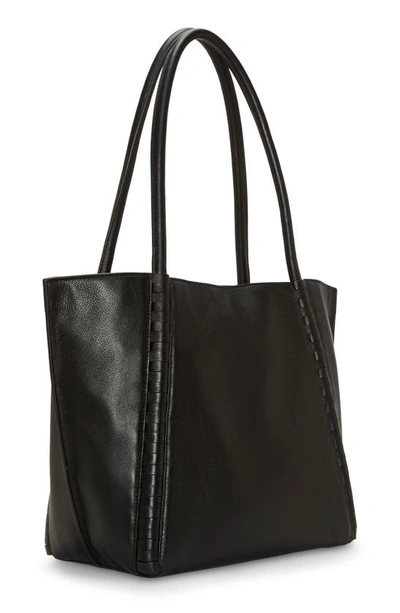 Shop Vince Camuto Nesch Leather Tote In Black