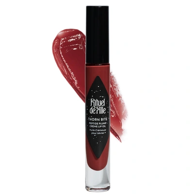 Rituel De Fille Thorn Bite Peptide Plump Crème Lip Oil