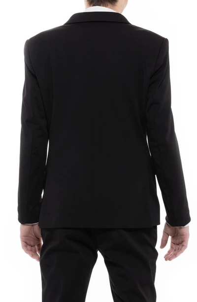 Shop D.rt Thompson Wrinkle Resistant Two-button Blazer In Black
