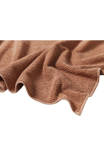 Shop Coyuchi Set Of 4 Air Weight Organic Cotton Towels In Dusty Coral