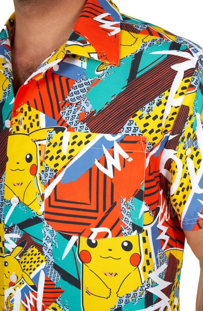 Shop Opposuits 2-piece Pikachu Summer Set In Yellow