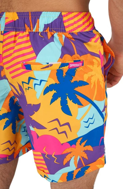 Shop Opposuits 2-piece Palm Power Summer Set In Orange