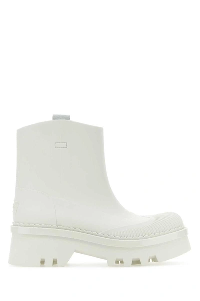 Shop Chloé Chloe Boots In White