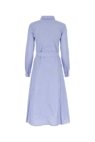 Shop Polo Ralph Lauren Dress In Classicmediumblue