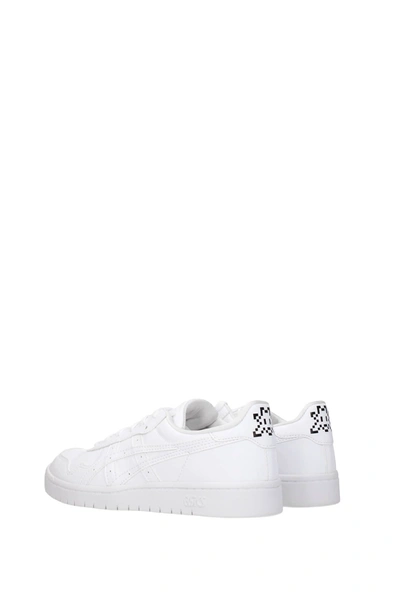 Shop Comme Des Garçons Comme Des Garçon Sneakers Asics Japan S Eco Leather White Optic White