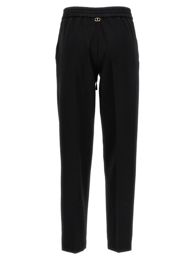 Shop Twinset Wool Pants Black