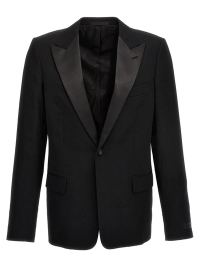 Shop Lanvin Tuxedo Blazer Jacket Jackets In Black