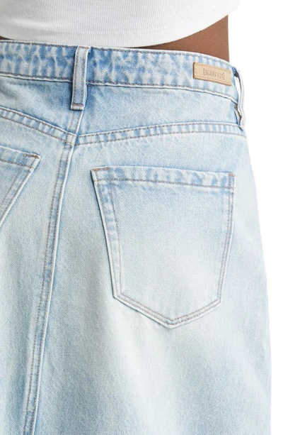 Blanknyc Patchwork Denim Skirt In Either Way