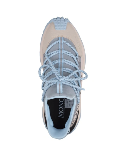 Shop Moncler Sky And Beige Trailgrip Lite 2 Sneakers In Blue