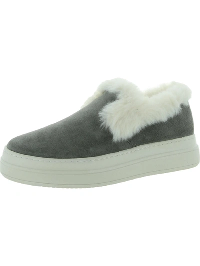 J/slides Neel Womens Suede Lifestyle Slip-on Sneakers In Multi