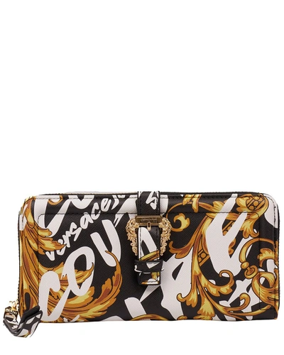 Shop Versace Jeans Couture Wallet In Multi