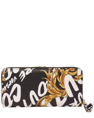 Shop Versace Jeans Couture Wallet In Multi