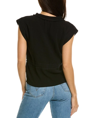 Shop Grey State Agnes Top In Black