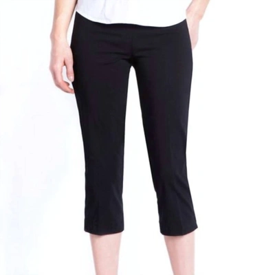 Shop Multiples Slimsation Capri Pants In Black