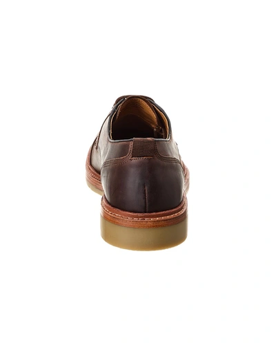 Shop Warfield & Grand Gwin Leather Loafer In Brown
