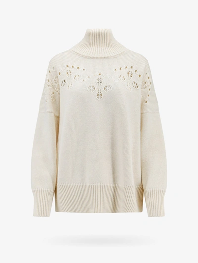 Shop Chloé Sweater In Beige