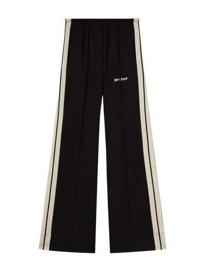 Palm Angels Classic Loose Track Pants Black Off Whit In Black